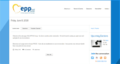 Desktop Screenshot of epp-cd.eu