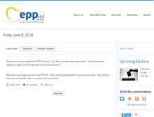 Tablet Screenshot of epp-cd.eu